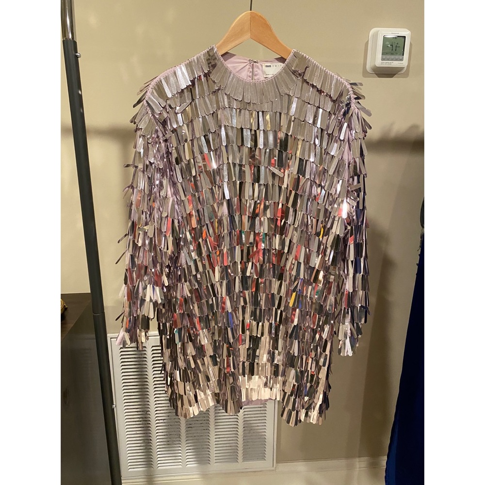 ASOS Sequin Fringe Dress